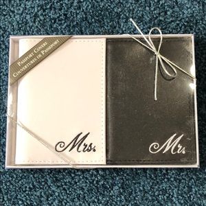 Mr and Mrs passport covers